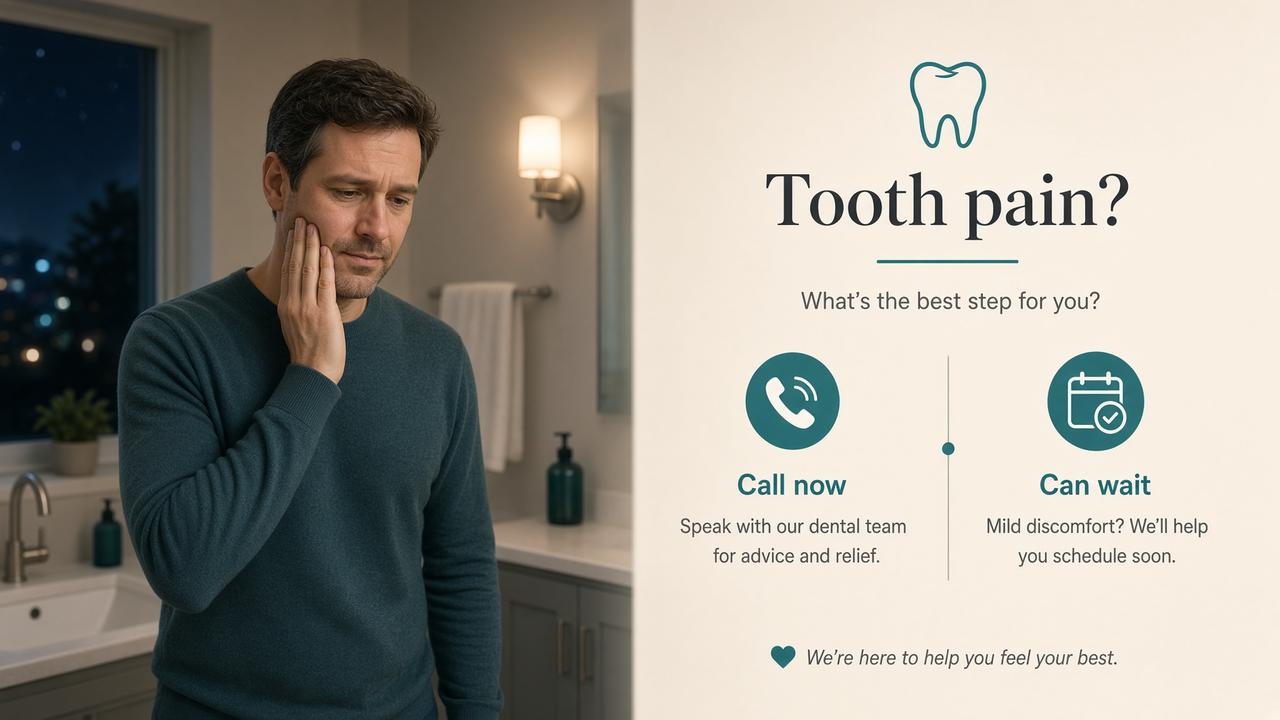 Is This a Dental Emergency? Toothache, Swelling, and What to Do After Hours