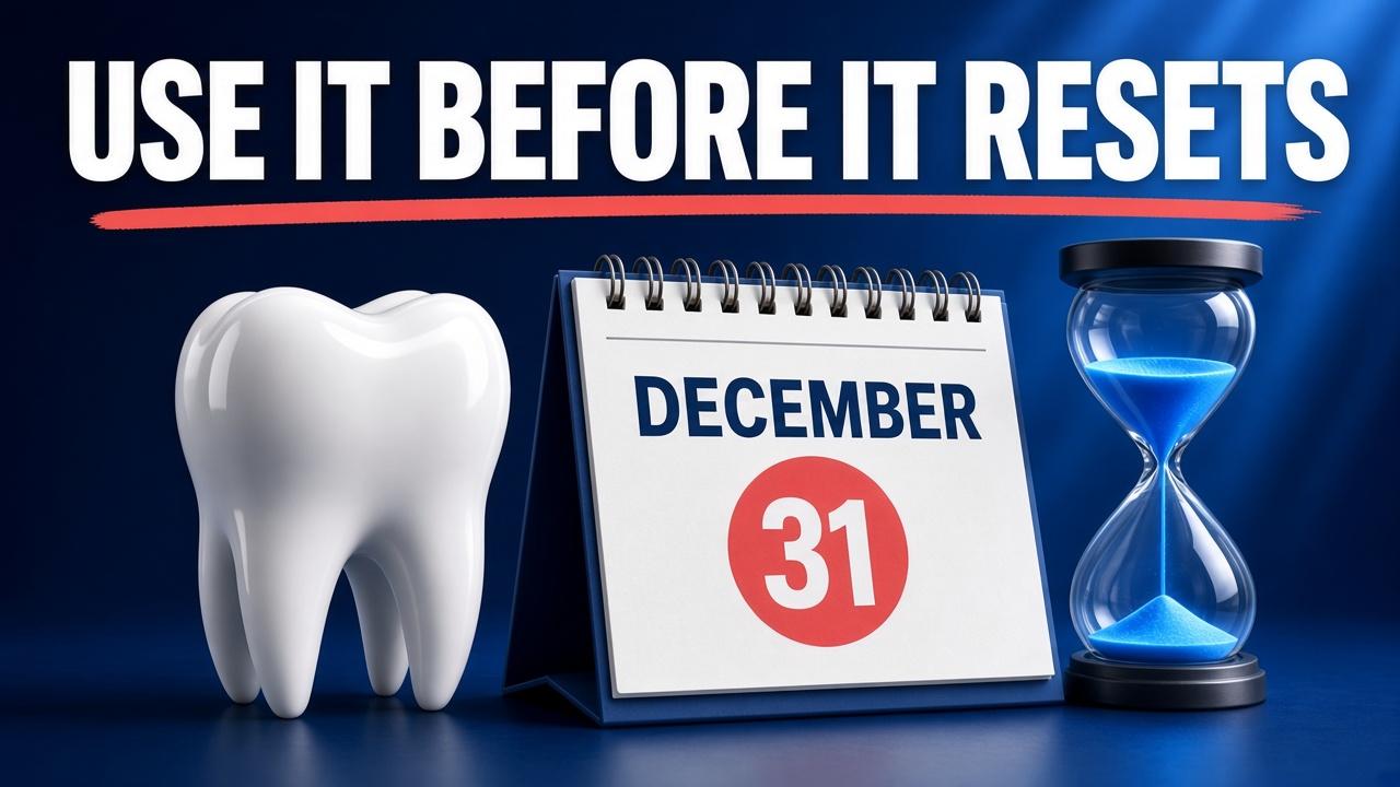 Use Your Dental Benefits Before They Reset: A Year-End Checklist